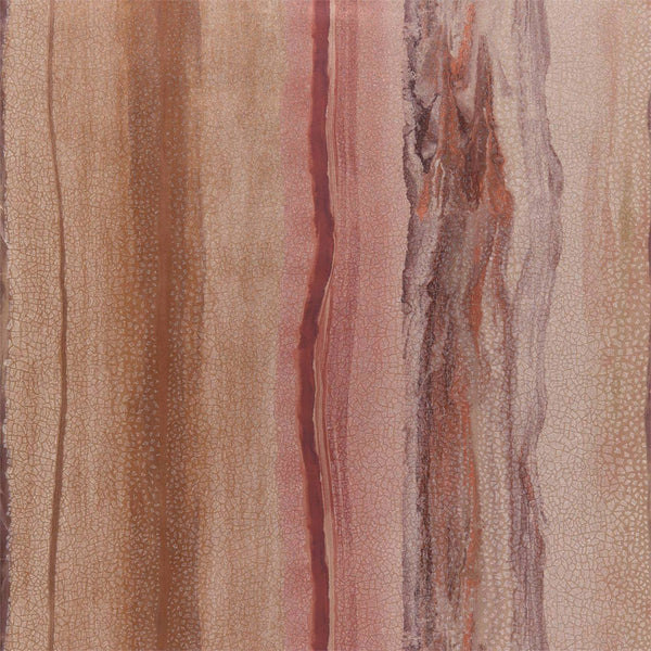 Anthology - Vitruvius Copper / Ruby Wallcovering | Harlequin