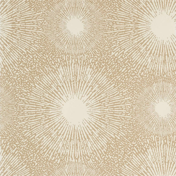 Anthology - Perlite Opal / Gold Mineral Wallcovering | Harlequin