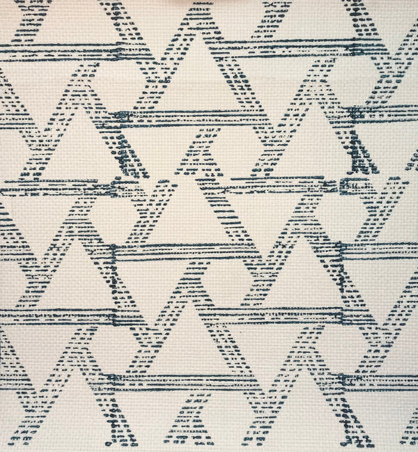 Bellissima Natural Paper Weave with Fine Block Print | Phillipe Romano