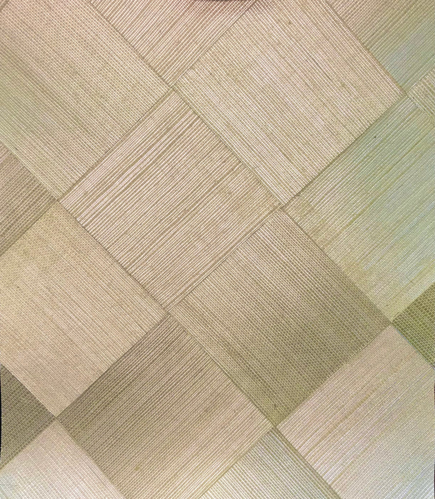 Bellissima Natural Grasscloth with Fine Inlay