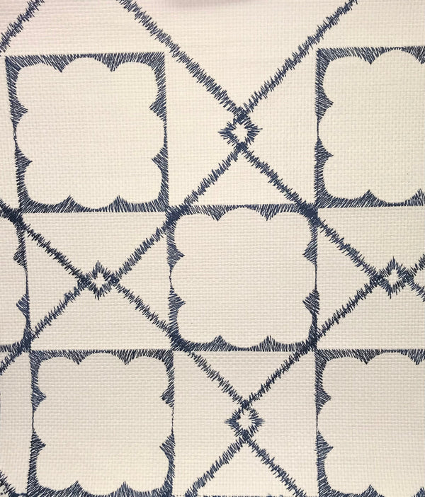 Bellissima Natural Paper Weave with Fine Embroidery | Phillipe Romano