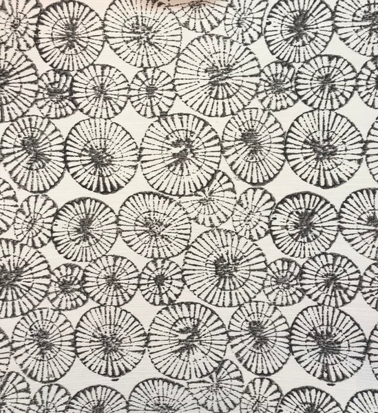 Bellissima Natural Cotton with Fine Block Print