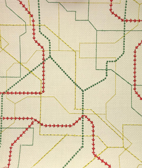 Bellissima Natural Paper Weave with Fine Embroidery | Phillipe Romano