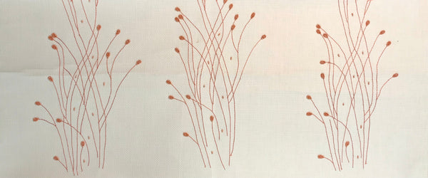 Bellissima Natural Paper Weave with Fine Embroidery | Phillipe Romano