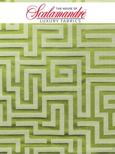 CORSO VENEZIA - LIME - FABRIC - F38031-004 at Designer Wallcoverings and Fabrics, Your online resource since 2007