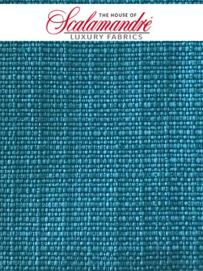 MADAGASCAR PLAIN FR - AQUA - FABRIC - F31081-006 at Designer Wallcoverings and Fabrics, Your online resource since 2007