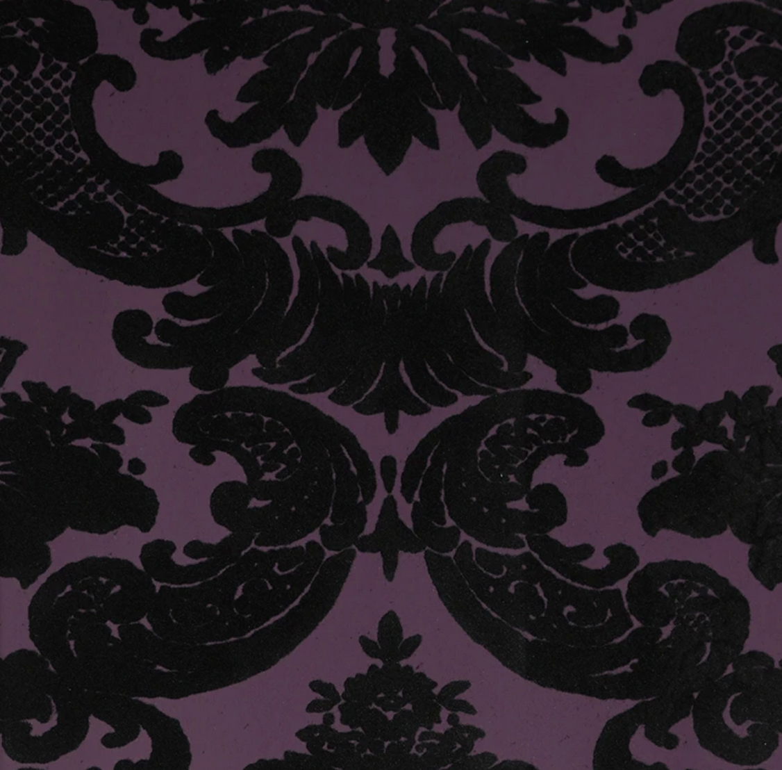 Kelly Deco Velvet Flocked Wallpapers Designer Wallcoverings and Fabrics