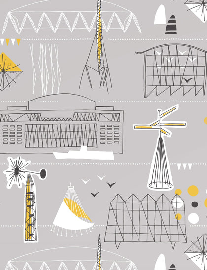 Festival Mid Century Wallcovering