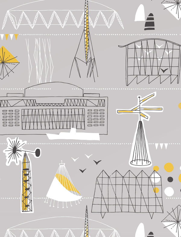 Festival Mid Century Wallcovering