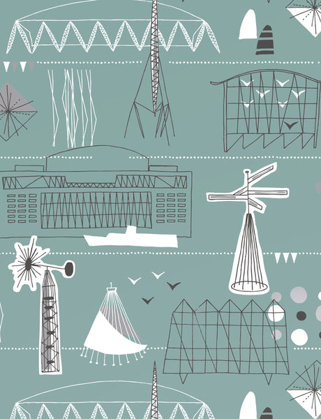 Mid Century Modern available exclusively at Designer Wallcoverings