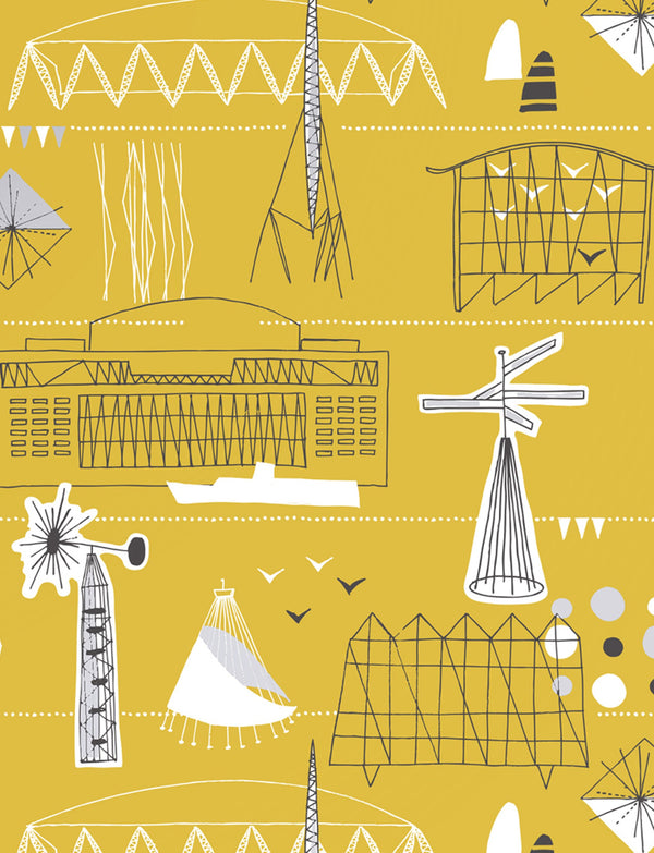 Festival Mid Century Wallcovering