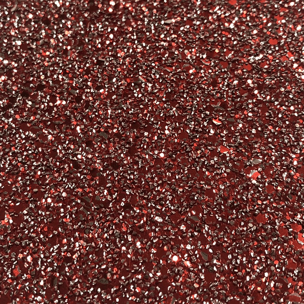 Hollywood Glamour Sequin Premium Red and Silver Glitter - Designer Wallcoverings and Fabrics