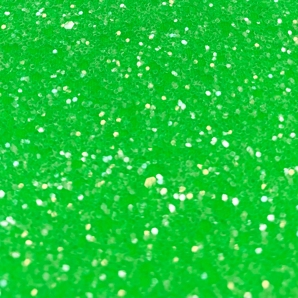 Hollywood Glamour Sequin Neon Green Glitter - Designer Wallcoverings and Fabrics