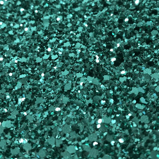 Hollywood Glamour Sequin Turquoise Metallic Glitter - Designer Wallcoverings and Fabrics
