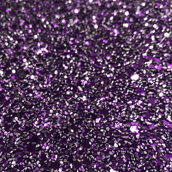 Hollywood Glamour Sequin Premium Purple and Silver Metallic Glitter - Designer Wallcoverings and Fabrics