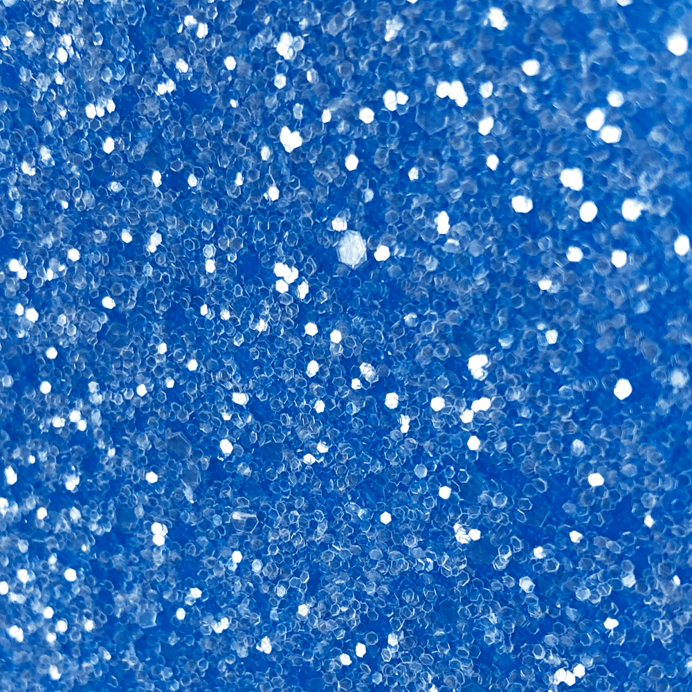 Hollywood Glamour Sequin Neon Blue Glitter - Designer Wallcoverings and Fabrics