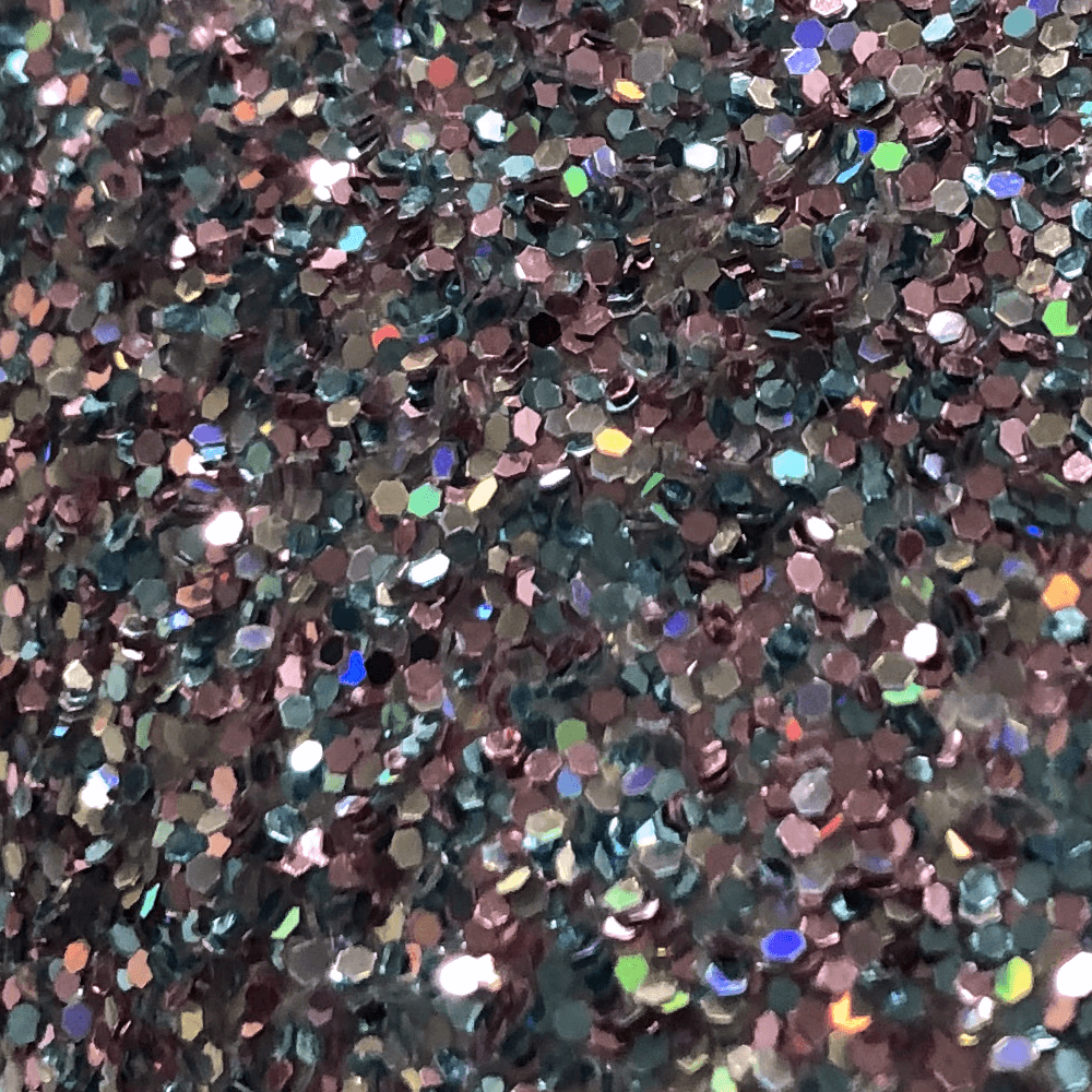 Hollywood Glamour Sequin Light Blue and Pink Metallic Glitter - Designer Wallcoverings and Fabrics