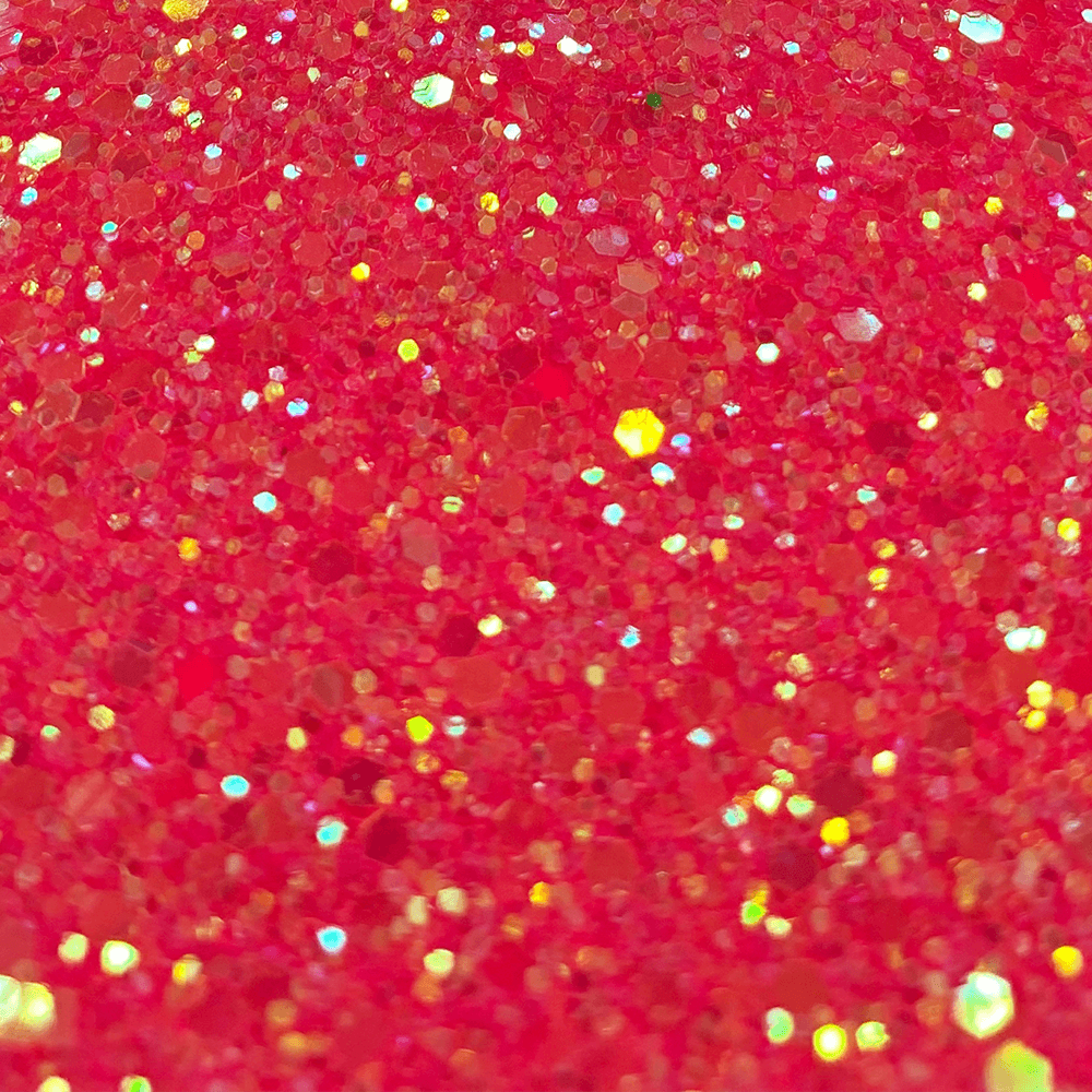 Hollywood Glamour Sequin Neon Pink Burst Glitter - Designer Wallcoverings and Fabrics
