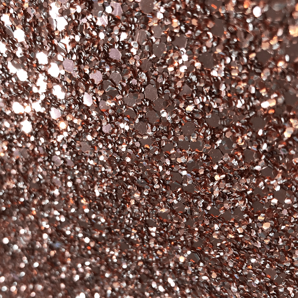 Hollywood Glamour Sequin Premium Rose Gold and Silver Metallic Glitter - Designer Wallcoverings and Fabrics