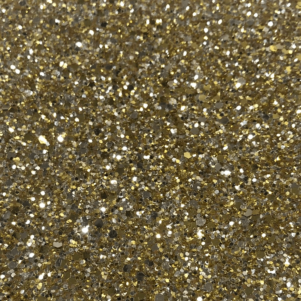 Hollywood Glamour Gold and Silver Metallic Glitter - Designer Wallcoverings and Fabrics