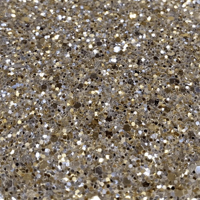 Hollywood Glamour Sequin Champagne Metallic Glitter - Designer Wallcoverings and Fabrics