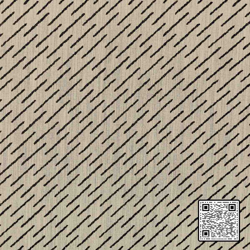  ESKER WEAVE LINEN - 38%;VISCOSE - 29%;COTTON - 22%;ACRYLIC - 7%;NYLON - 4% BEIGE BLACK  UPHOLSTERY available exclusively at Designer Wallcoverings