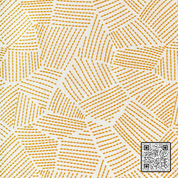  CHORD EMBROIDERY LINEN - 68%;POLYESTER - 32% GOLD YELLOW YELLOW DRAPERY available exclusively at Designer Wallcoverings