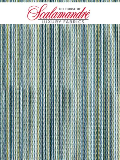 ALDER STRIPE - SEAGRASS - FABRIC - GW27231-002 at Designer Wallcoverings and Fabrics, Your online resource since 2007