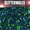 Hollywood Glamour Sequin - Blue/Green | Glitter Walls