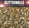 Hollywood Glamour Sequin - Sand | Glitter Walls