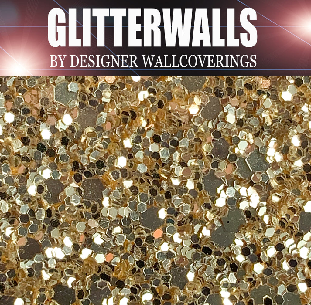 Hollywood Glamour Sequin - Sand | Glitter Walls
