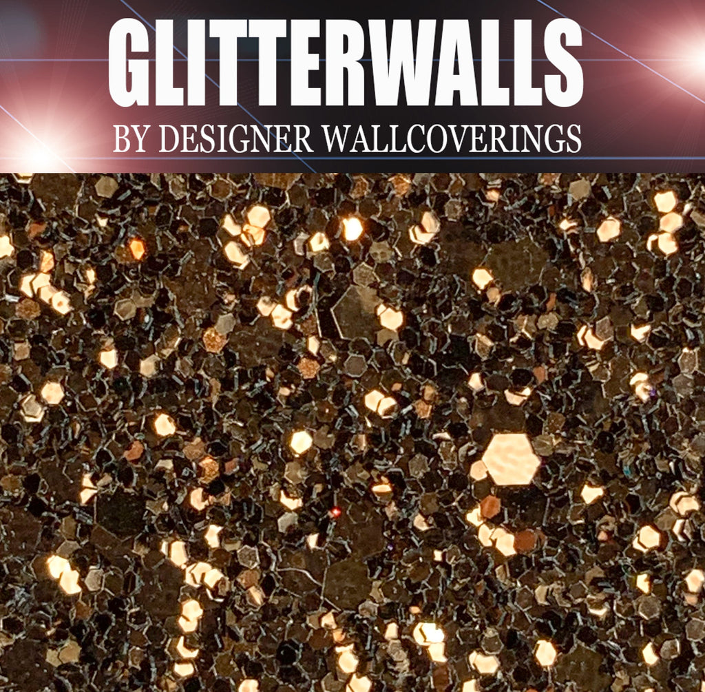 Hollywood Glamour Sequin - Bronze | Glitter Walls