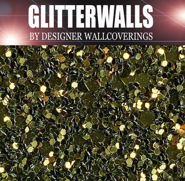Hollywood Glamour Sequin - Khaki | Glitter Walls
