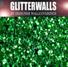 Hollywood Glamour Sequin - Green | Glitter Walls