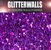 Hollywood Glamour Sequin - Purple | Glitter Walls