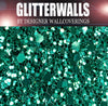 Hollywood Glamour Sequin - Turquise | Glitter Walls