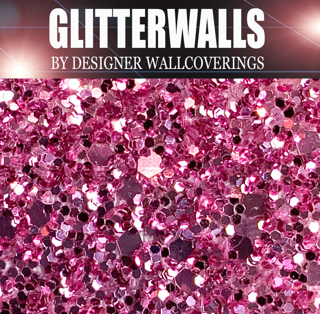 Hollywood Glamour Sequin - Dusty Rose | Glitter Walls