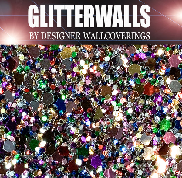 Hollywood Glamour Sequin - Multi | Glitter Walls