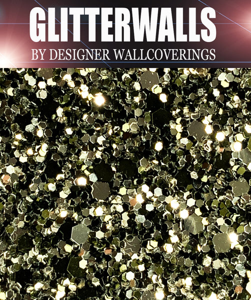 Hollywood Glamour Sequin - Khaki/Sand | Glitter Walls