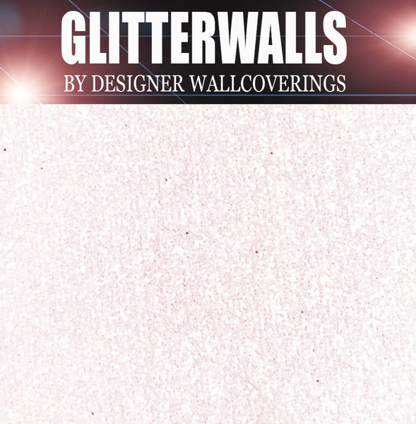 Hollywood Glamour Glitter Wallpaper - White Iris | Glitter Walls