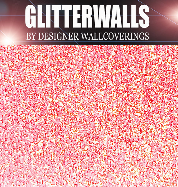 Hollywood Glamour Glitter Wallpaper - Disco Pink | Glitter Walls