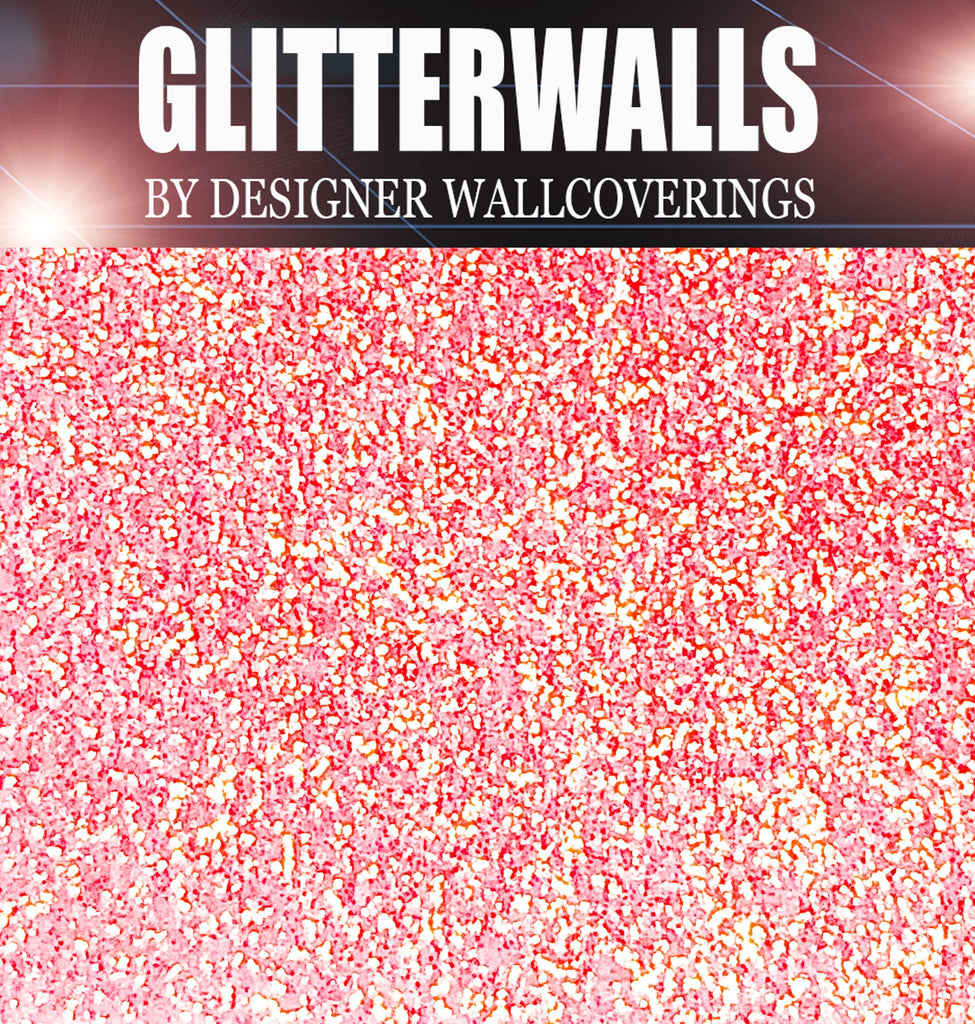 Hollywood Glamour Glitter Wallpaper - Disco Pink | Glitter Walls