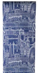 London Skyline Wallpaper - Designer Wallcoverings and Fabrics