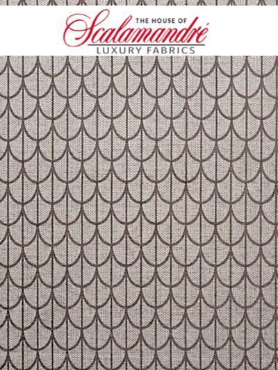 PARURE M1 - CENDRE - FABRIC - H07540-002 at Designer Wallcoverings and Fabrics, Your online resource since 2007
