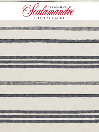 MARINA STRIPE - ORAGE - FABRIC - H00573-004 at Designer Wallcoverings and Fabrics, Your online resource since 2007