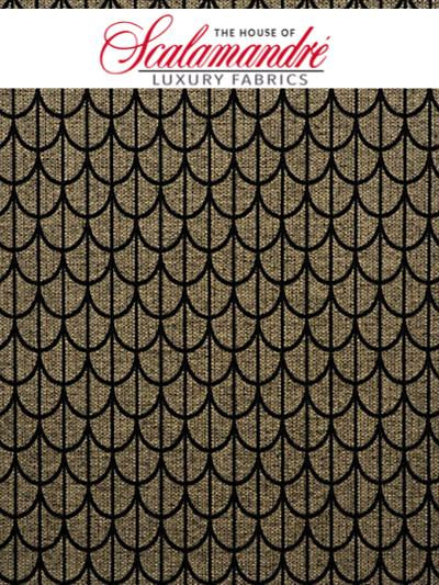 PARURE M1 - ECAILLE - FABRIC - H07540-004 at Designer Wallcoverings and Fabrics, Your online resource since 2007