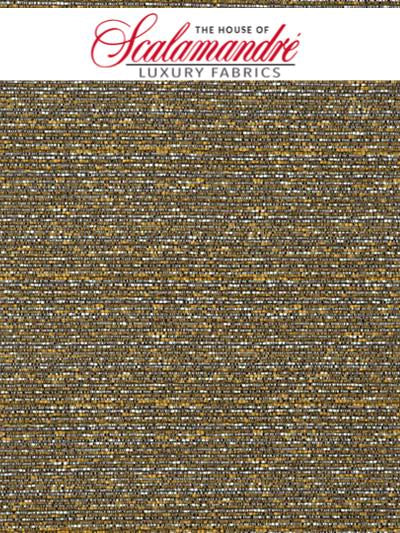 MARACAS M1 - TOURNESOL - FABRIC - H00751-006 at Designer Wallcoverings and Fabrics, Your online resource since 2007