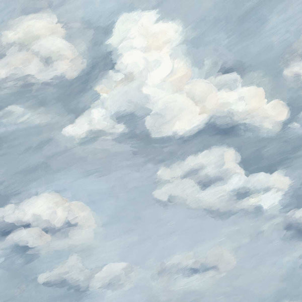 Air - Sky Blue Wallcovering | Harlequin