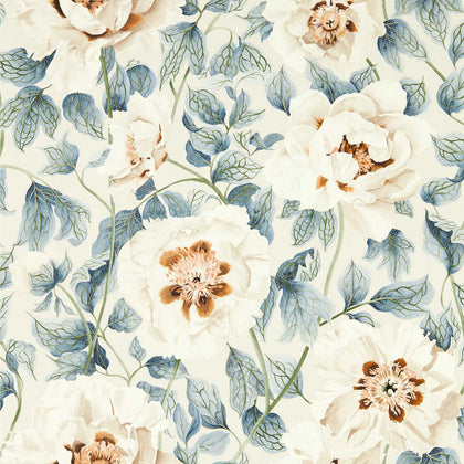 Florent - Sailcloth/Celestial/Clay Wallcovering | Harlequin