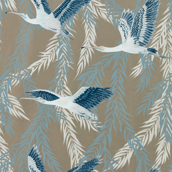 Valentina - Exhale /Ink Wallcovering | Harlequin